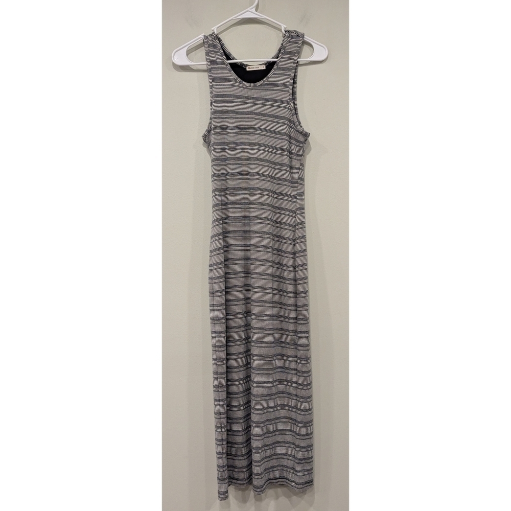 Marine Layer Striped Maxi Tank Dress Size Small